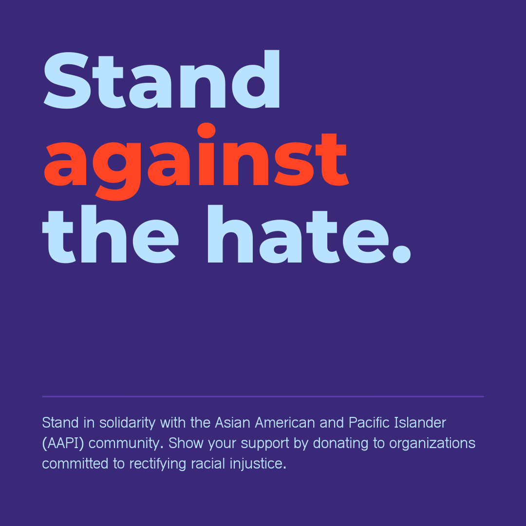 StopAsianHate - Stand against the hate